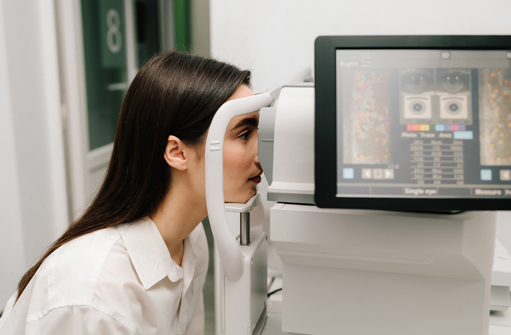OCT retinal imaging used by MERSI to diagnose and monitor uveitis