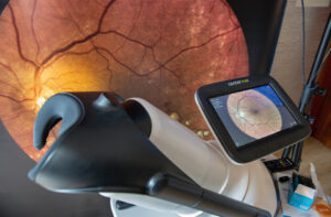 Retinal imaging used to evaluate sudden vision changes at MERSI